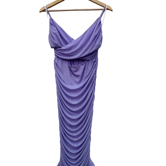 Lavender Midi Dress - Picture 3 of 5